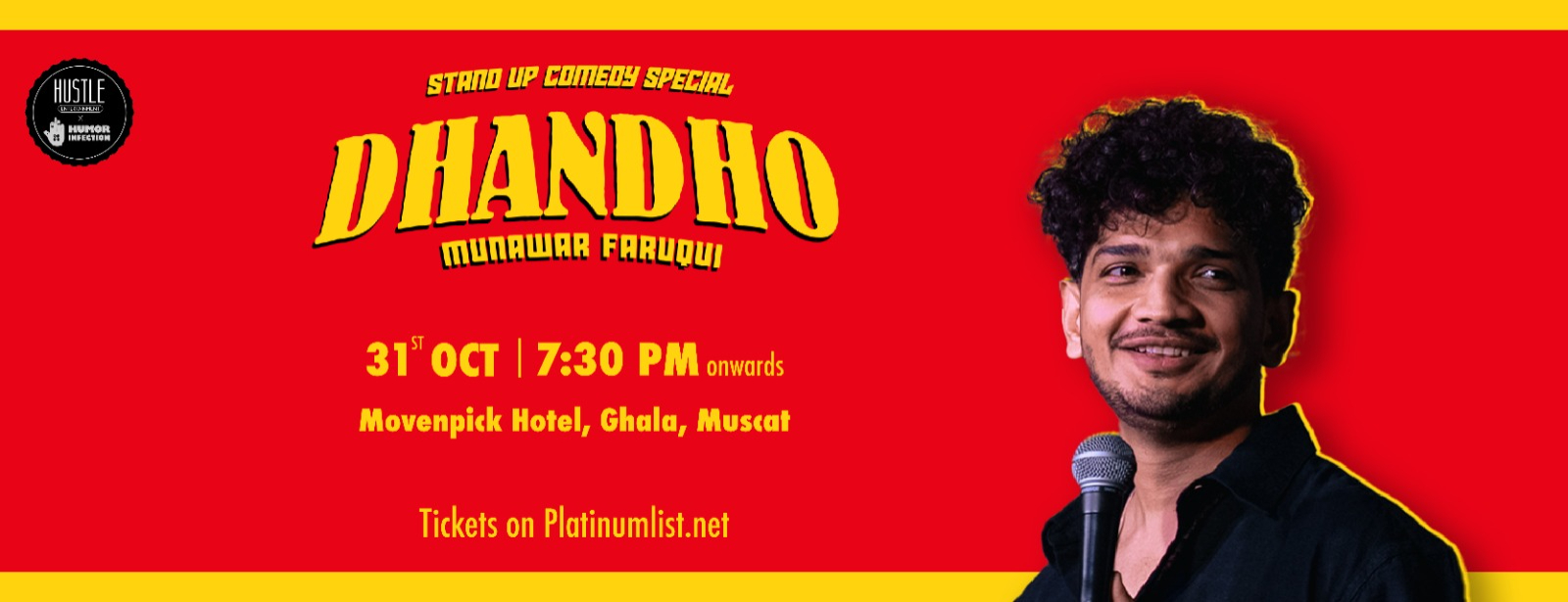 Dhandho - A Stand-Up Comedy Show ft. Munawar Faruqui in Muscat