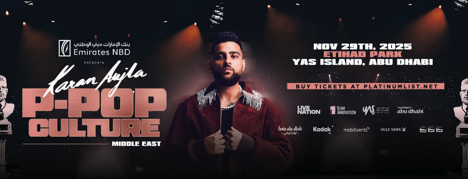 Karan Aujla P-Pop Culture Tour Live in Abu Dhabi