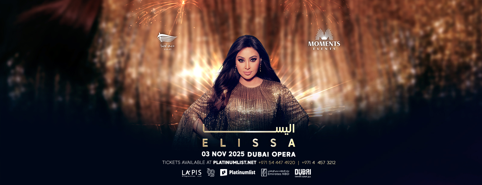 حفل الفنانة إليسا في دبي