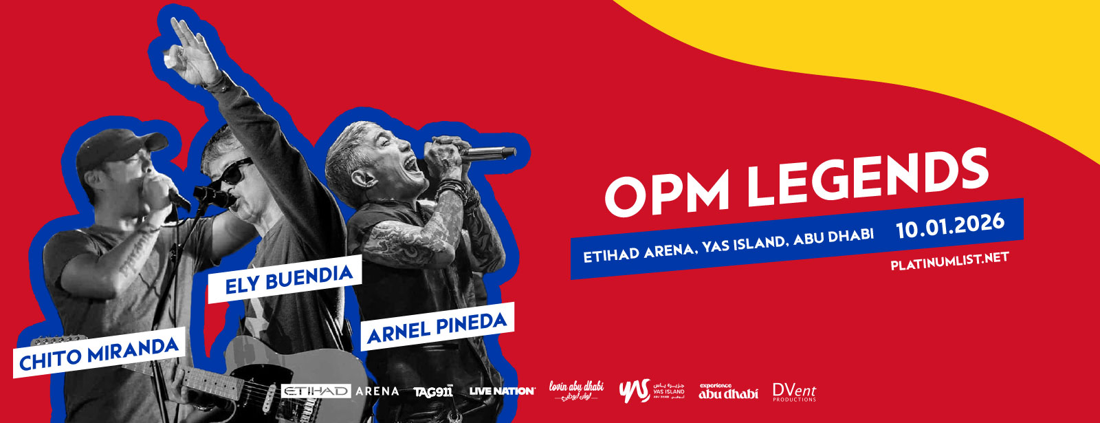 OPM Legends: Ely Buendia, Chito Miranda, Arnel Pineda in Abu Dhabi