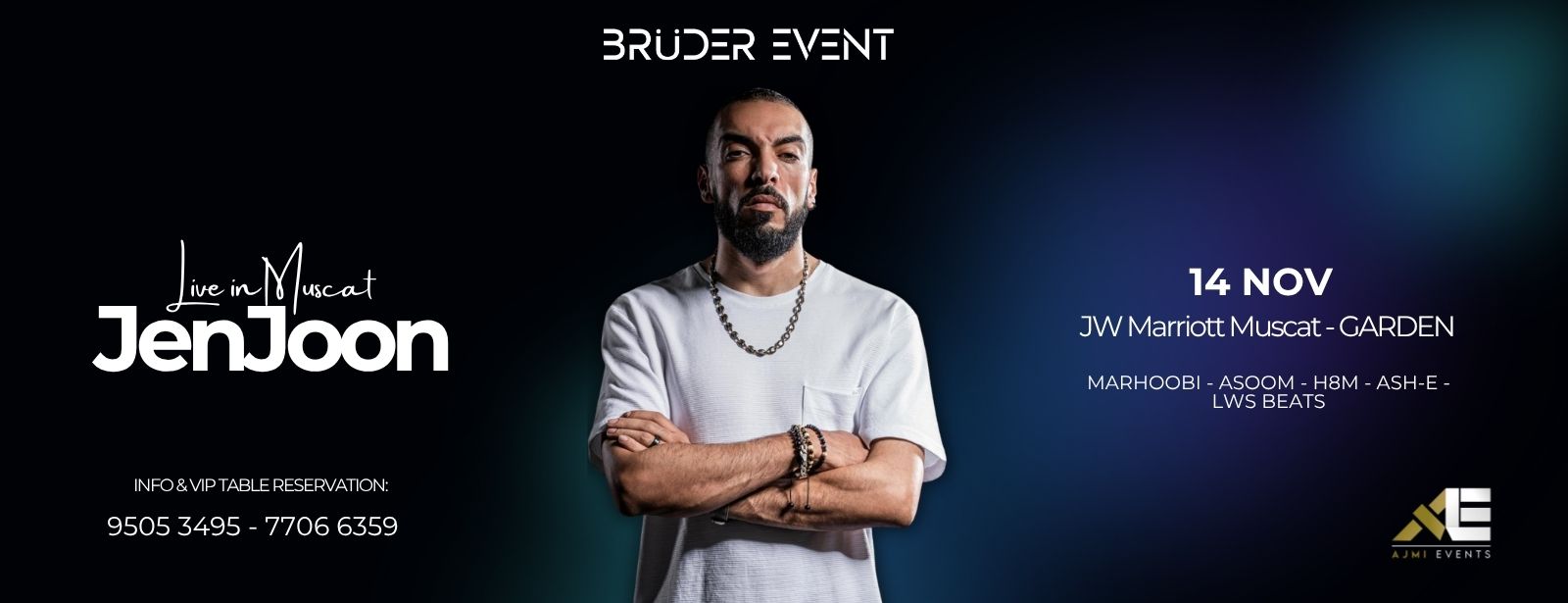 Jenjoon live at JW Marriott Hotel in Muscat