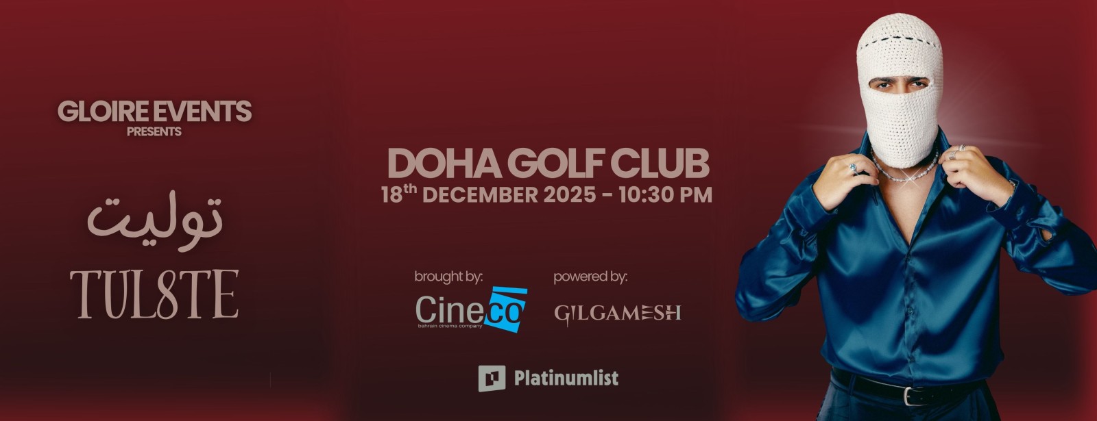 Tul8te live in Qatar