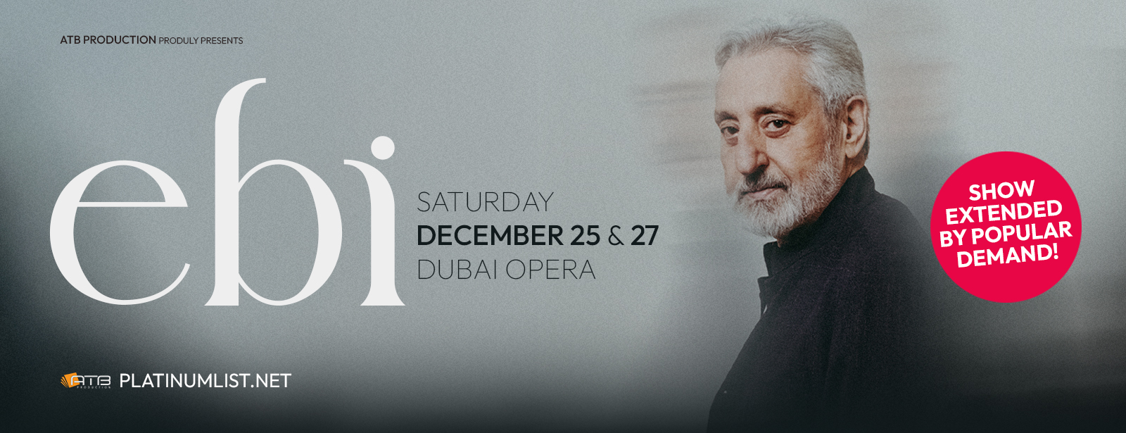 Ebi Live at Dubai Opera