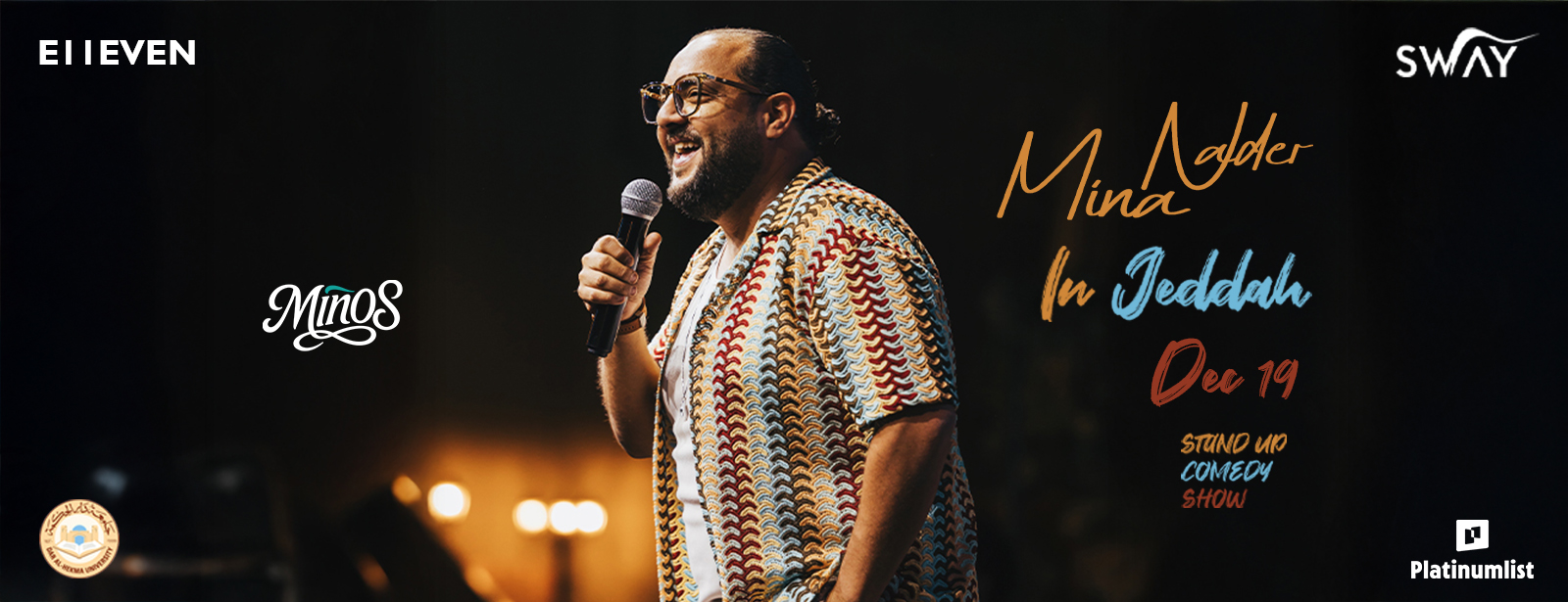 مينا نادر - عرض ستاند اب كوميدي في جده