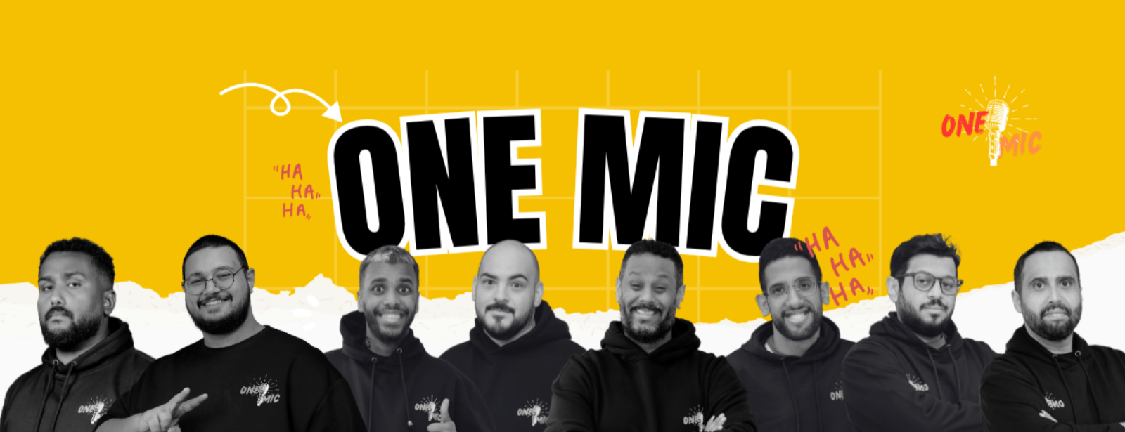 Interactive one mic improv in Riyadh