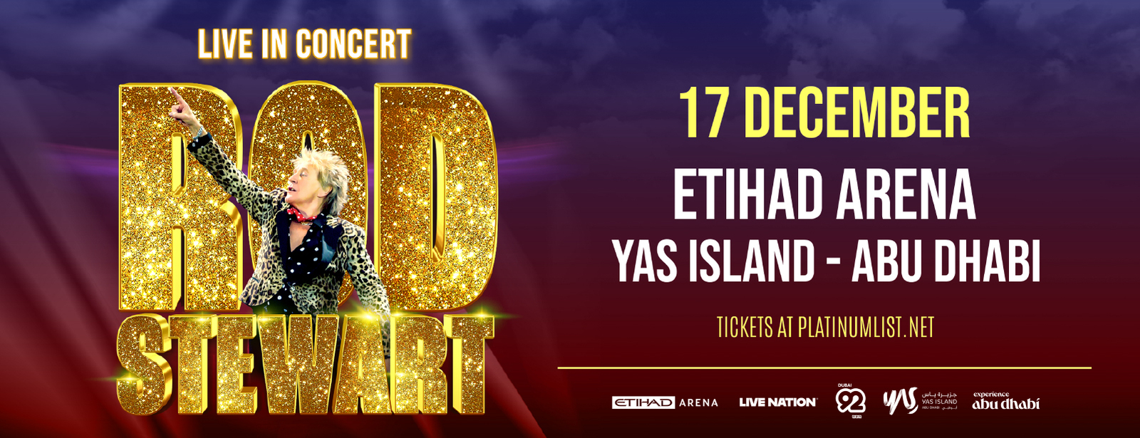 رود ستيوارت في الاتحاد أرينا بأبوظبي