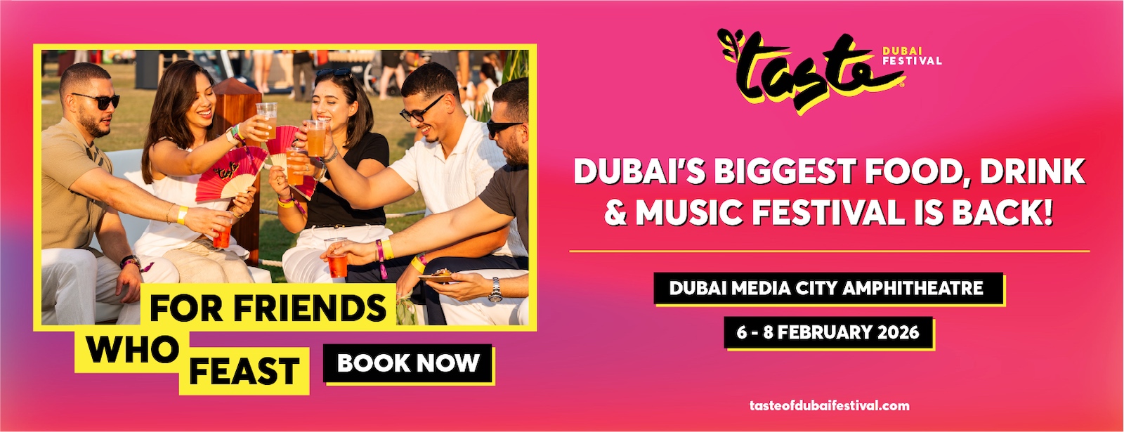 مهرجان تايست أوف دبي 2026