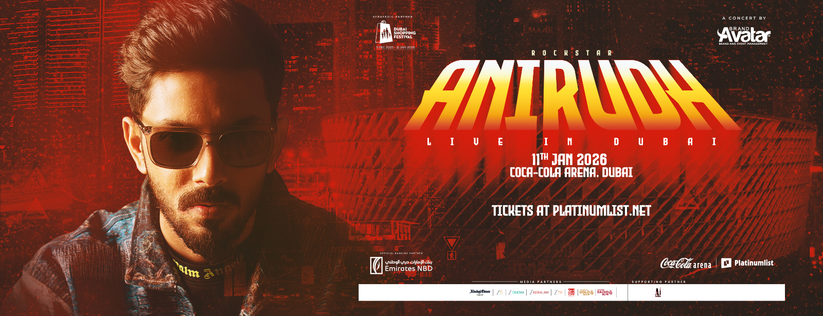 Rockstar Anirudh Live in Dubai