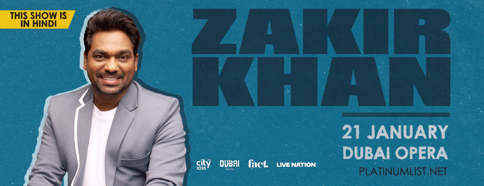 عرض ذاكر خان في أوبرا دبي