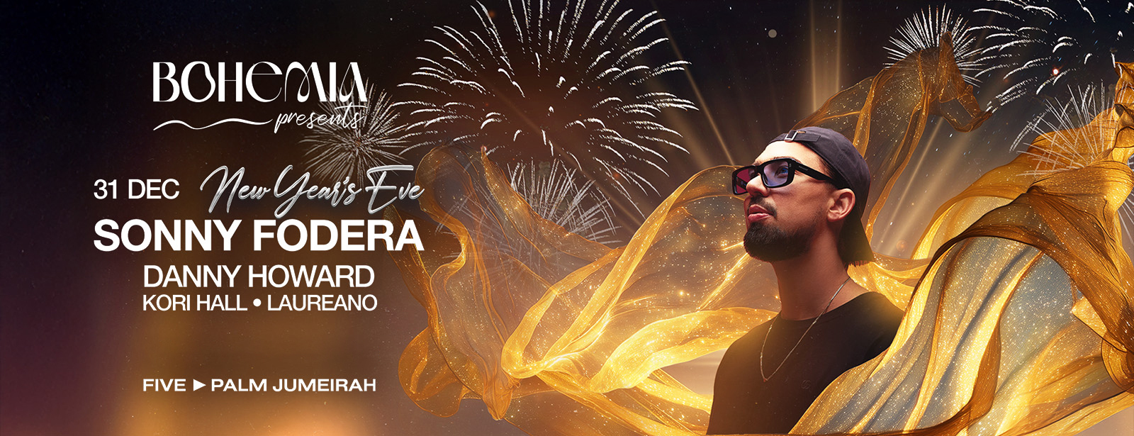حفل سوني فوديرا بتقديم بوهيميا | نسخة خاصة لليلة رأس السنة في دبي