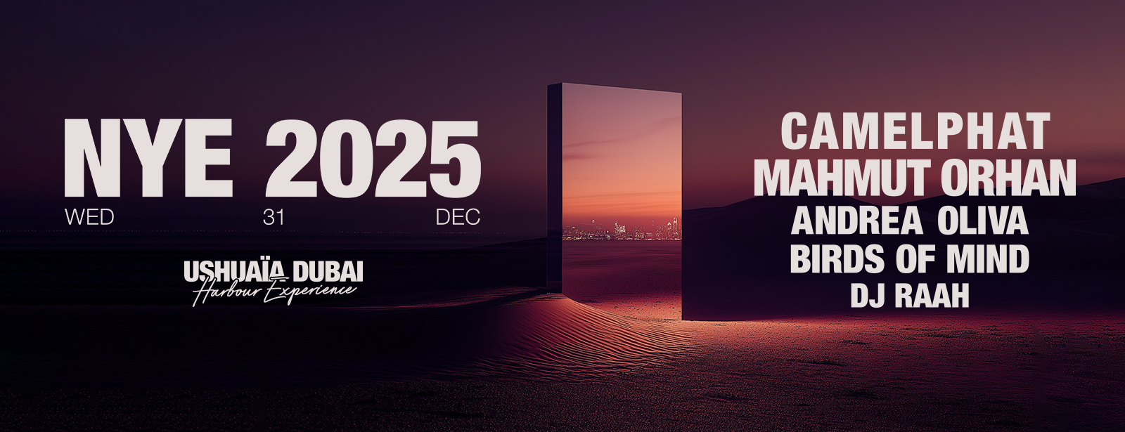 CamelPhat & Mahmut Orhan at Ushuaïa Dubai Harbour Experience