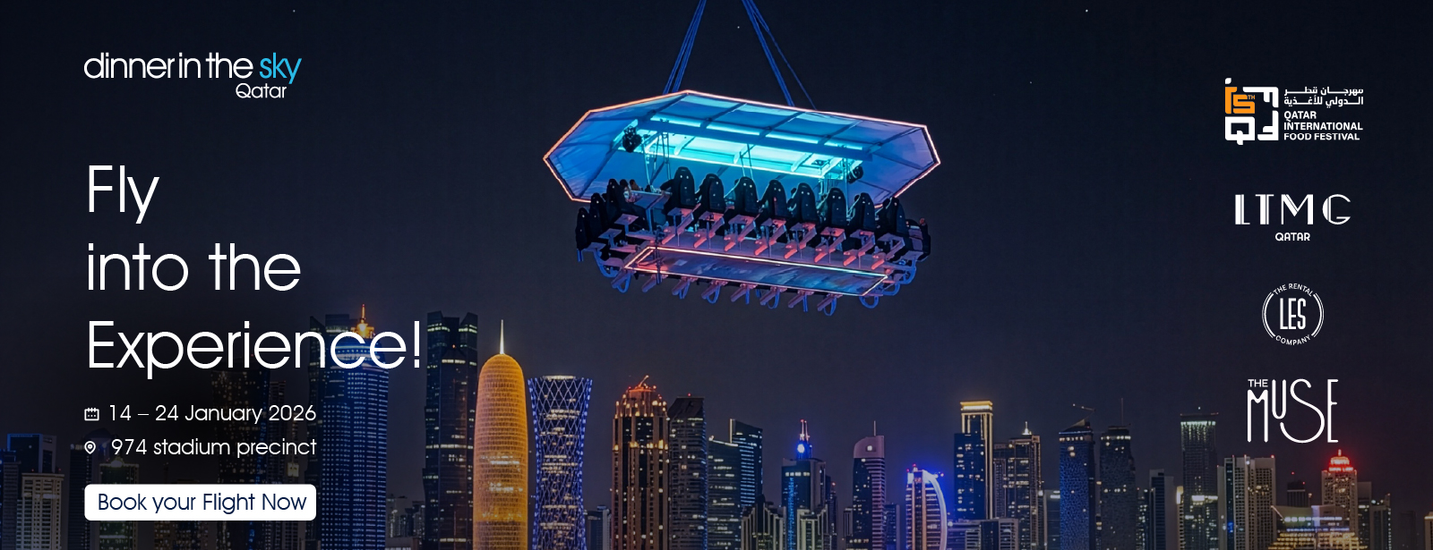 Dinner In The Sky Qatar