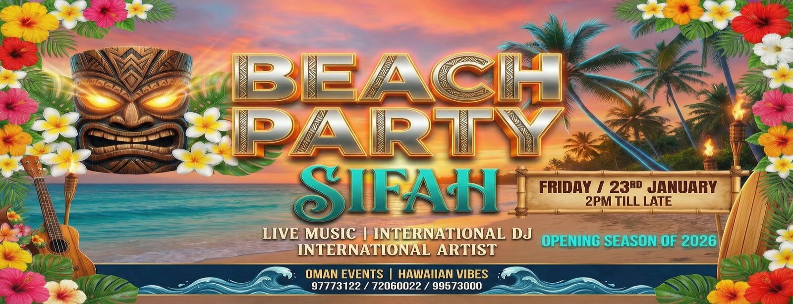 Hawaiian Beach Party