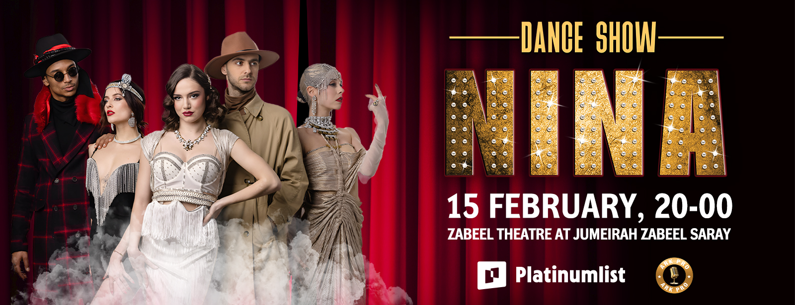 Танцевальное шоу NINA в театре Zabeel в Дубае