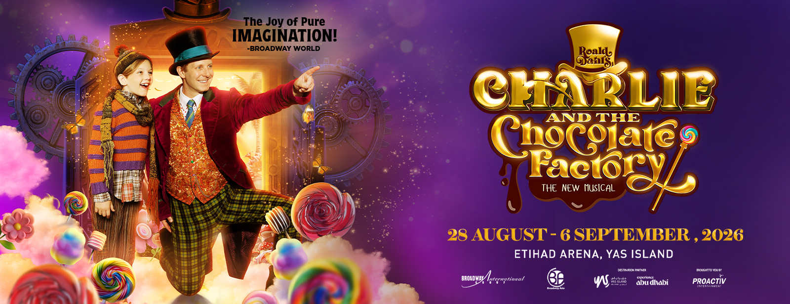 Charlie and the Chocolate Factory in Abu Dhabi