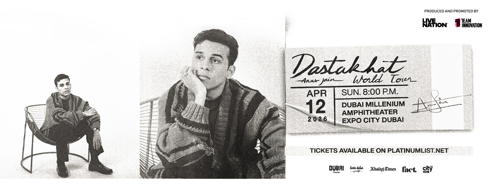 Anuv Jain Live in Expo City Dubai