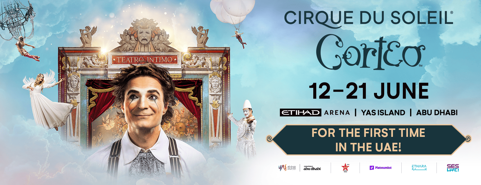 Cirque du Soleil Corteo at Etihad Arena