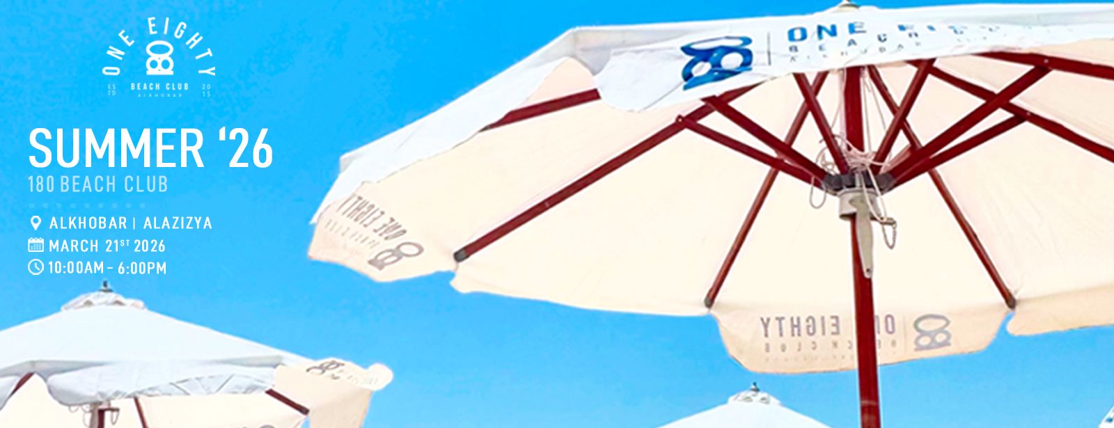 180 Beach Club in Khobar