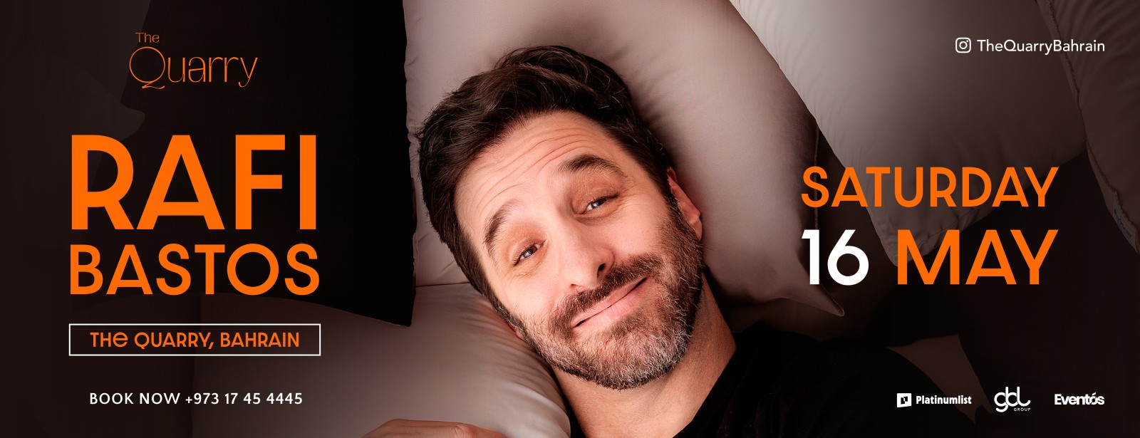 عرض رافي باستوس المباشر في ذا كواري