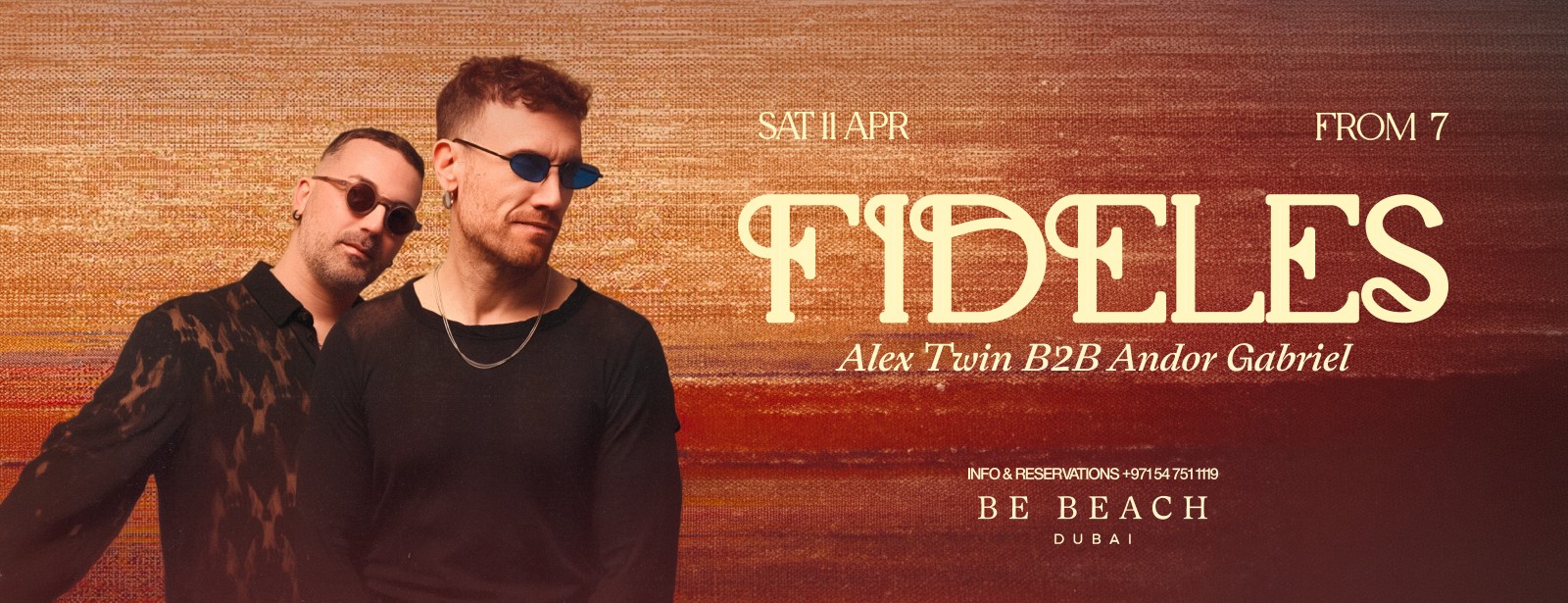 Fideles at Be Beach Dubai