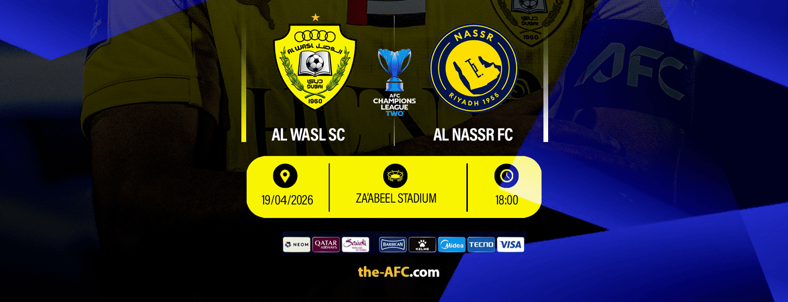 Al Wasl FC (UAE) vs Al Nassr FC (KSA) - AFC CL 2 Quarter Finals