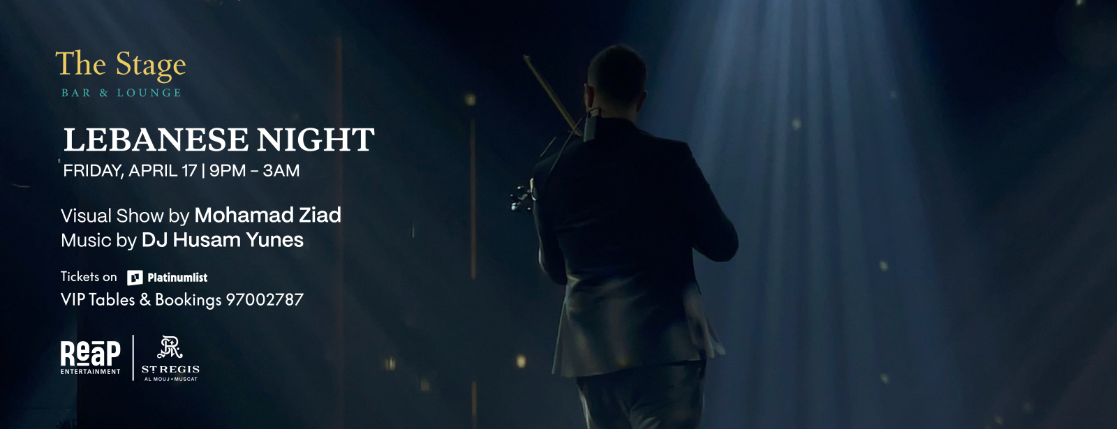 Lebanese Night Live at Stage Lounge & Bar in Muscat