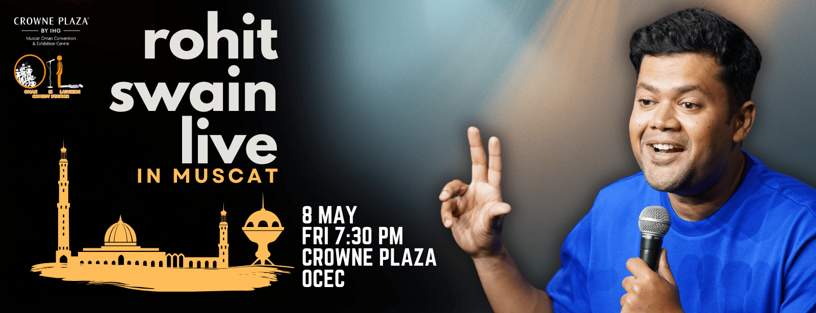 Rohit Swain live in Muscat