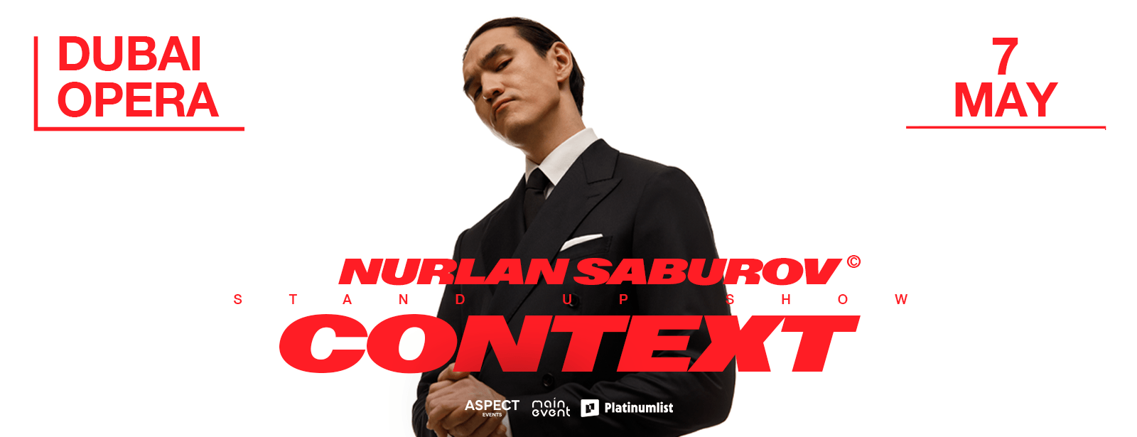 Nurlan Saburov Live at Dubai Opera