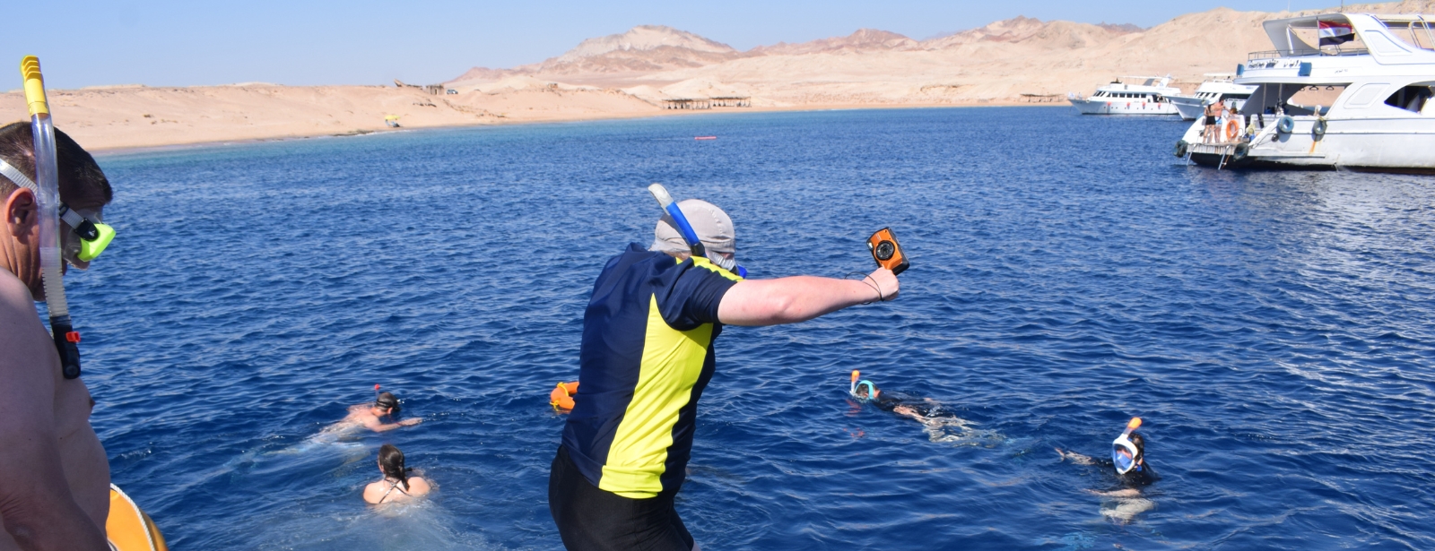 Half-day Snorkeling Boat trip with lunch and drinks from Sharm El Sheikh
