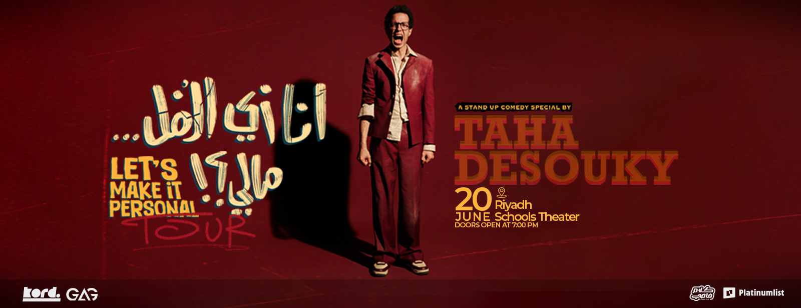 Taha Desouky – Stand Up Comedy Show in Riyadh