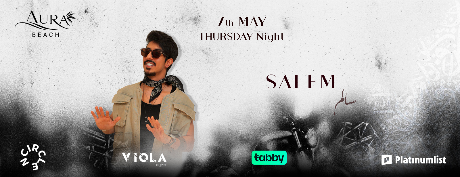 Viola Nights at Aura Beach in Jeddah - 7 May
