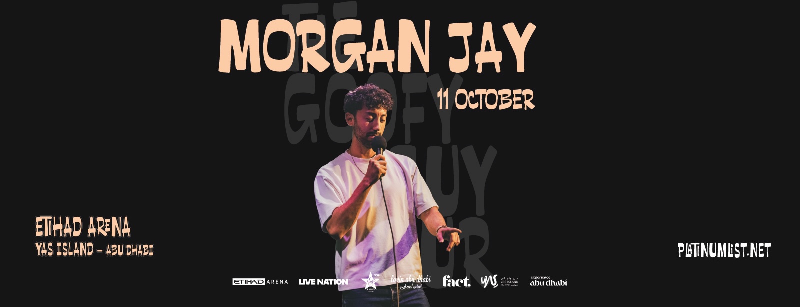 Morgan Jay - The Goofy Guy Tour in Abu Dhabi