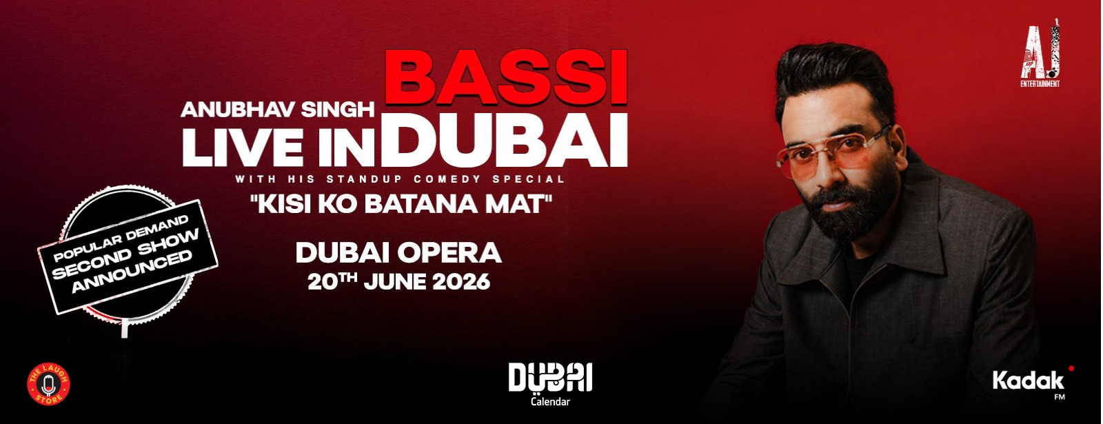 Bassi Live in Dubai - Kisi ko Batana Mat