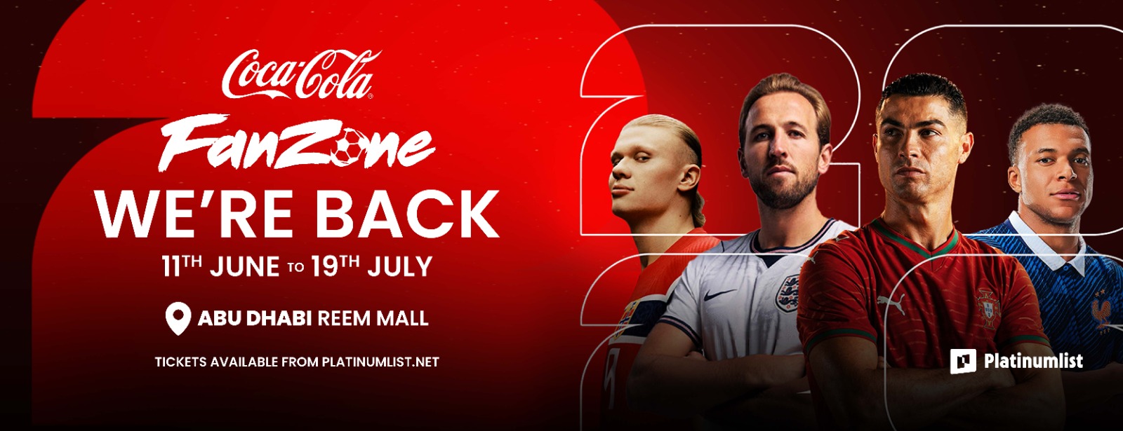 Coca-Cola Fanzone by Mcgettigan’s at Reem Mall, Abu Dhabi