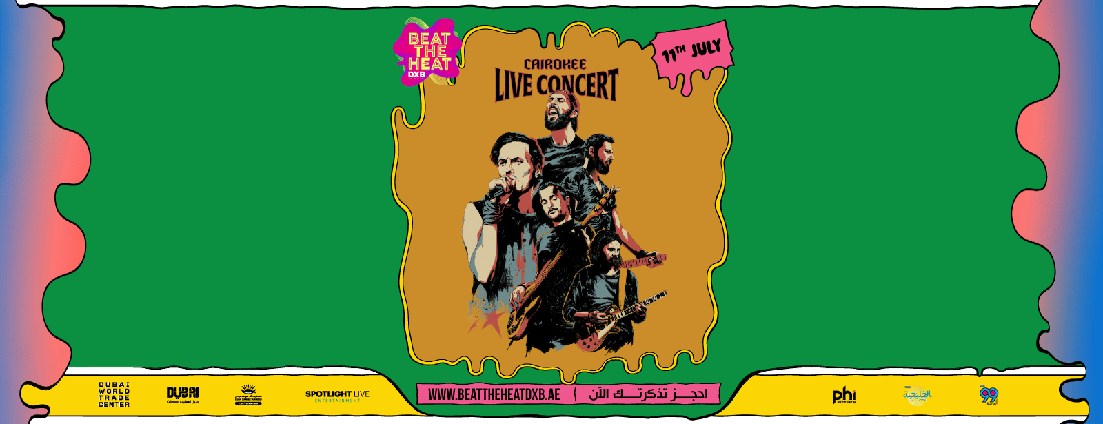 Beat The Heat DXB Season 5 ft Cairokee Live at DWTC
