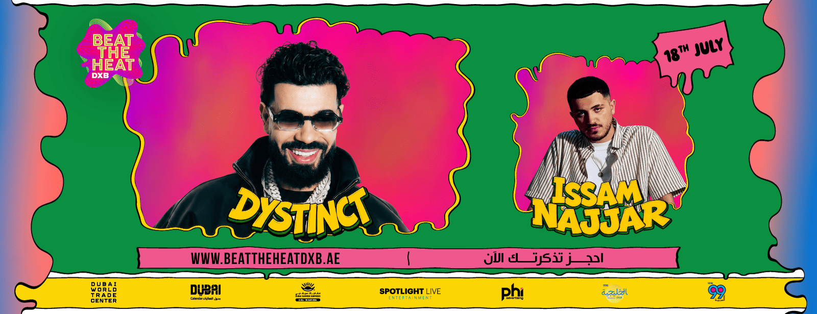 Beat The Heat DXB Season 5 ft Dystinct & Issam Najjar Live at DWTC