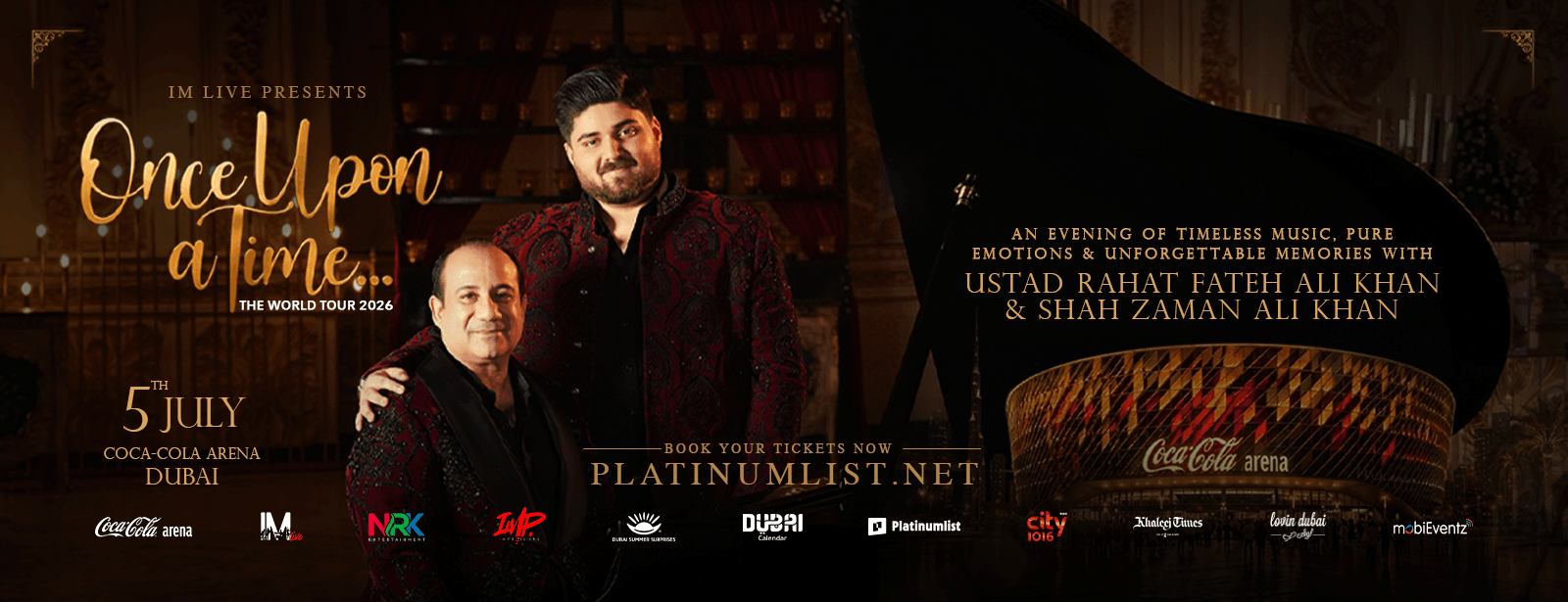Rahat Fateh Ali Khan - Once Upon A Time World Tour in Dubai