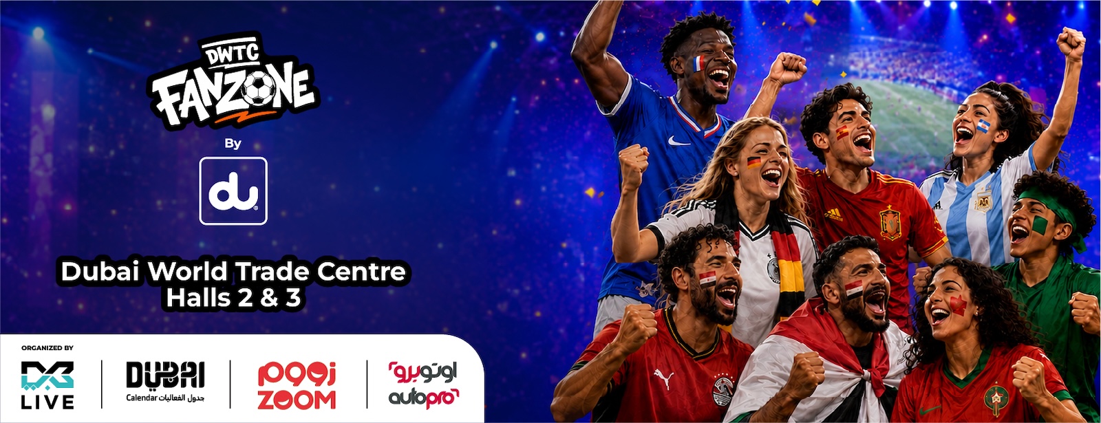 DWTC Worldcup Fanzone in Dubai