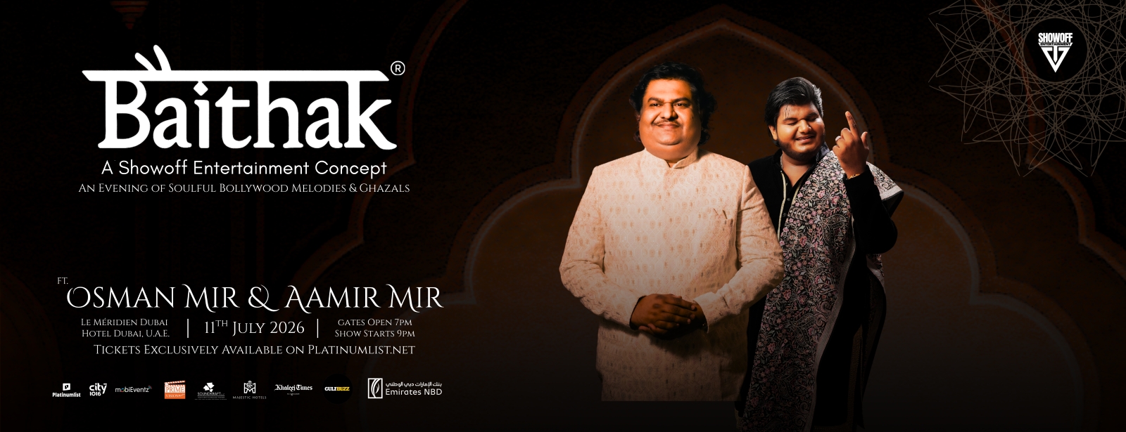 Baithak ft. Osman And Aamir Mir in Dubai