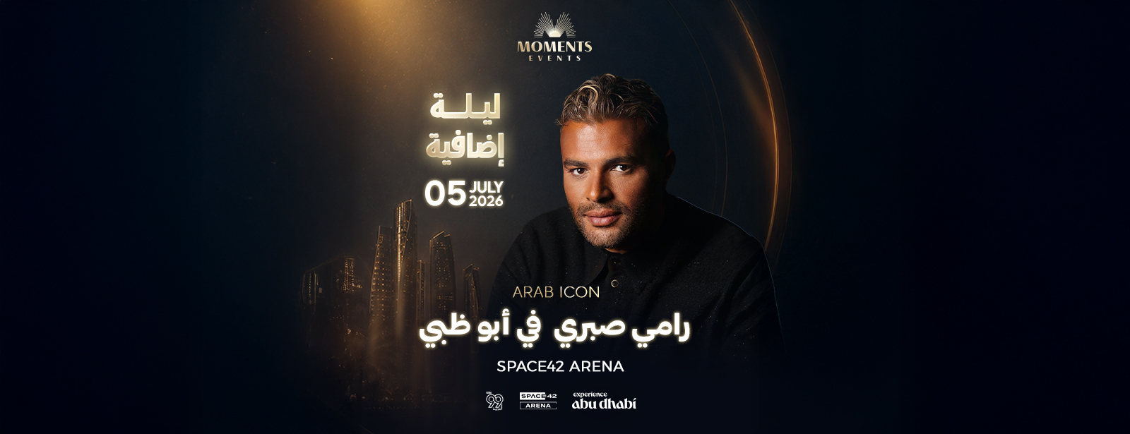 Ramy Sabry Live at Space42 Arena in Abu Dhabi