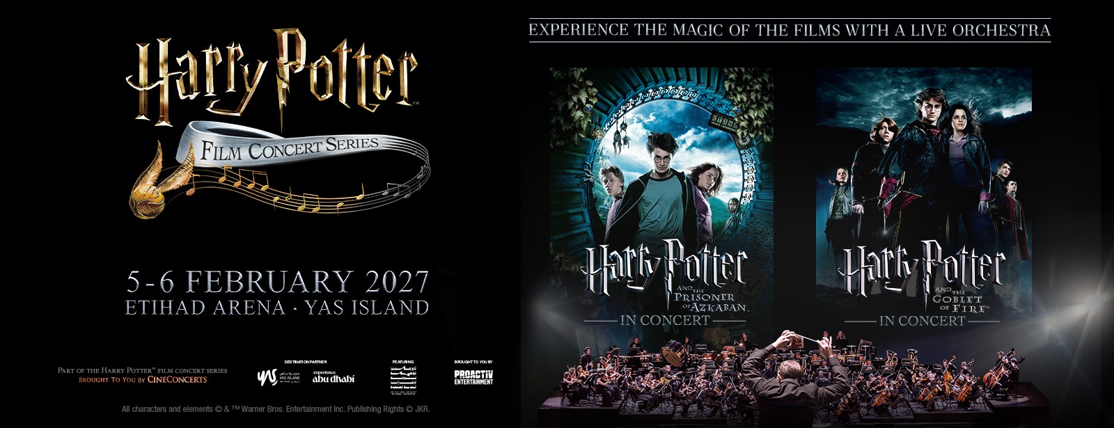 Harry Potter™ Film Concert Series in Abu Dhabi