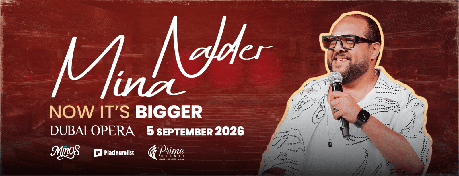 Mina Nader at Dubai Opera