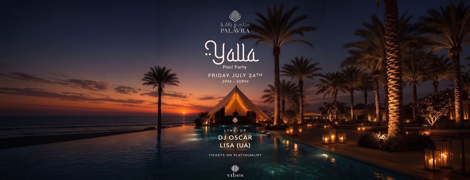 Yalla Pool Party at Palavra Resort Bahrain