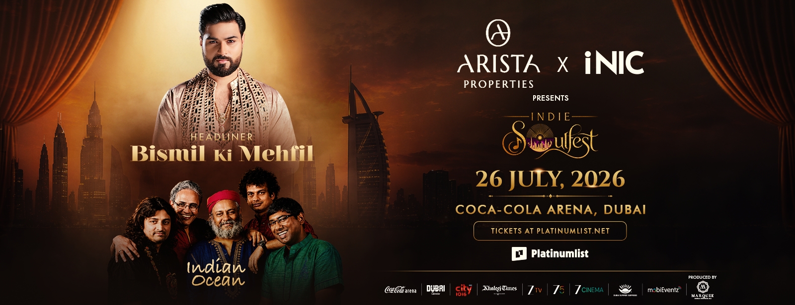 Indie Soulfest with Bismil and Indian Ocean