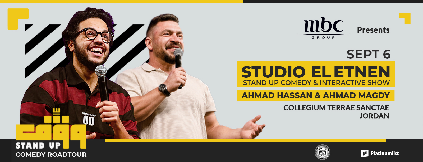 Ahmed x Ahmed live at Terra Santa Cultural Center, Jordan