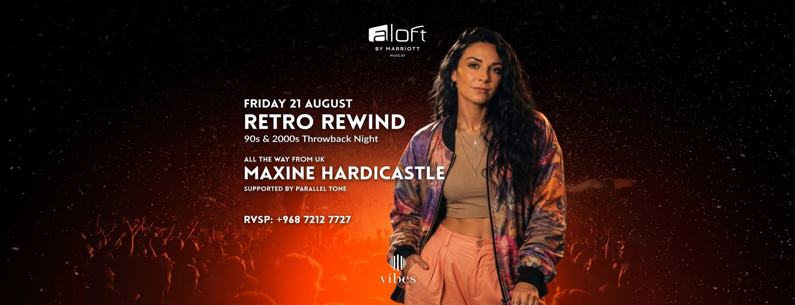 Maxine Hardcastle в Aloft Muscat