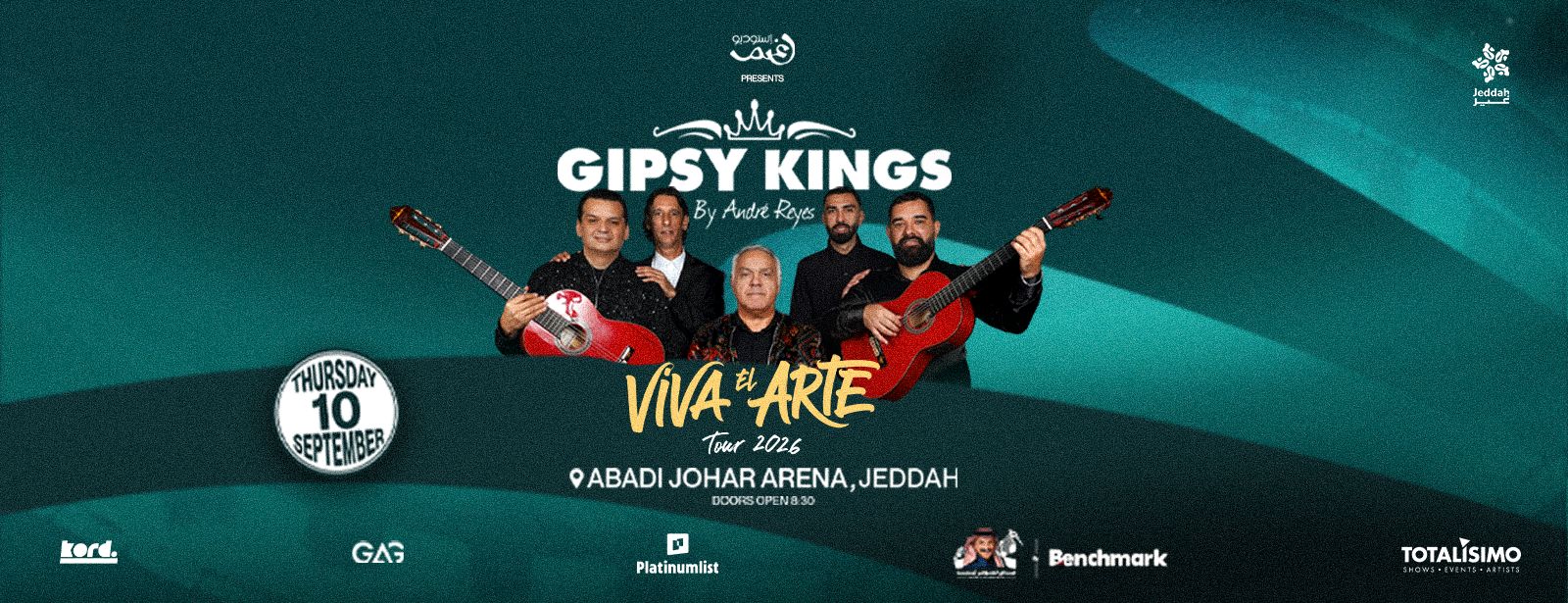GIPSY KINGS  by André Reyes live in Jeddah