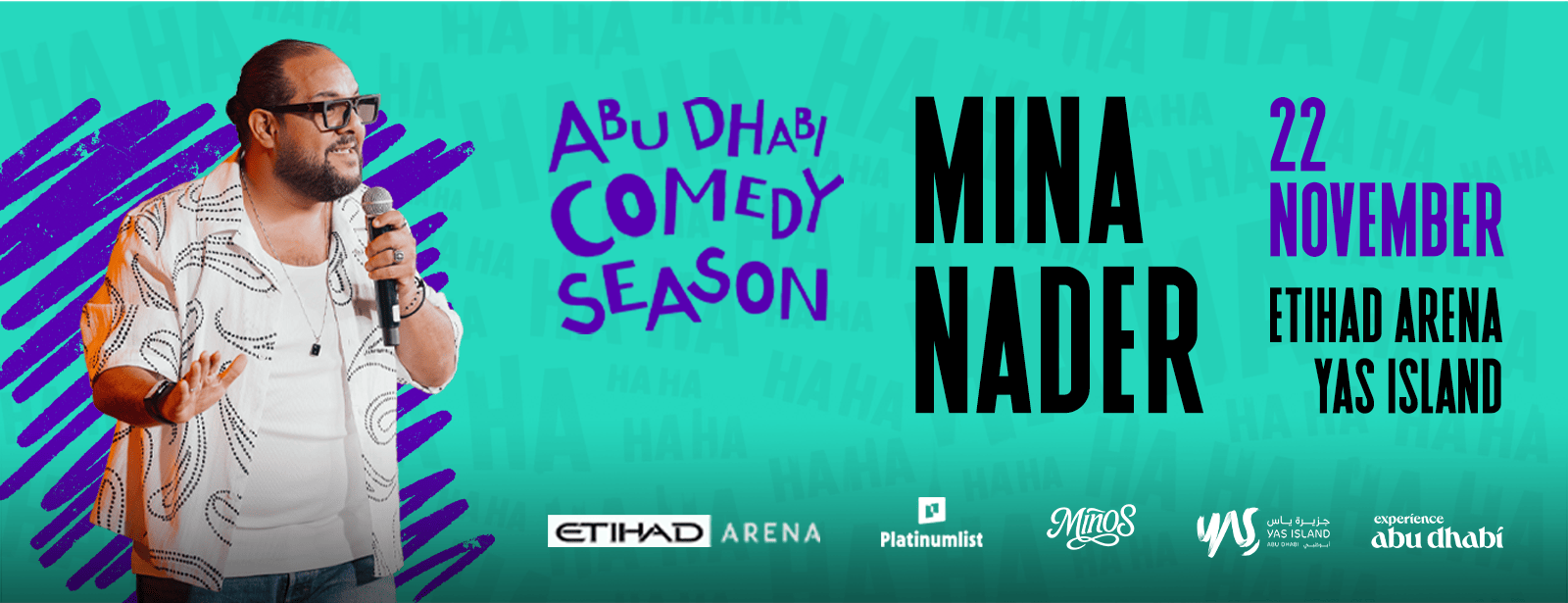 Mina Nader's Interactive Stand-Up Comedy Show at Abu Dhabi Comedy Festival