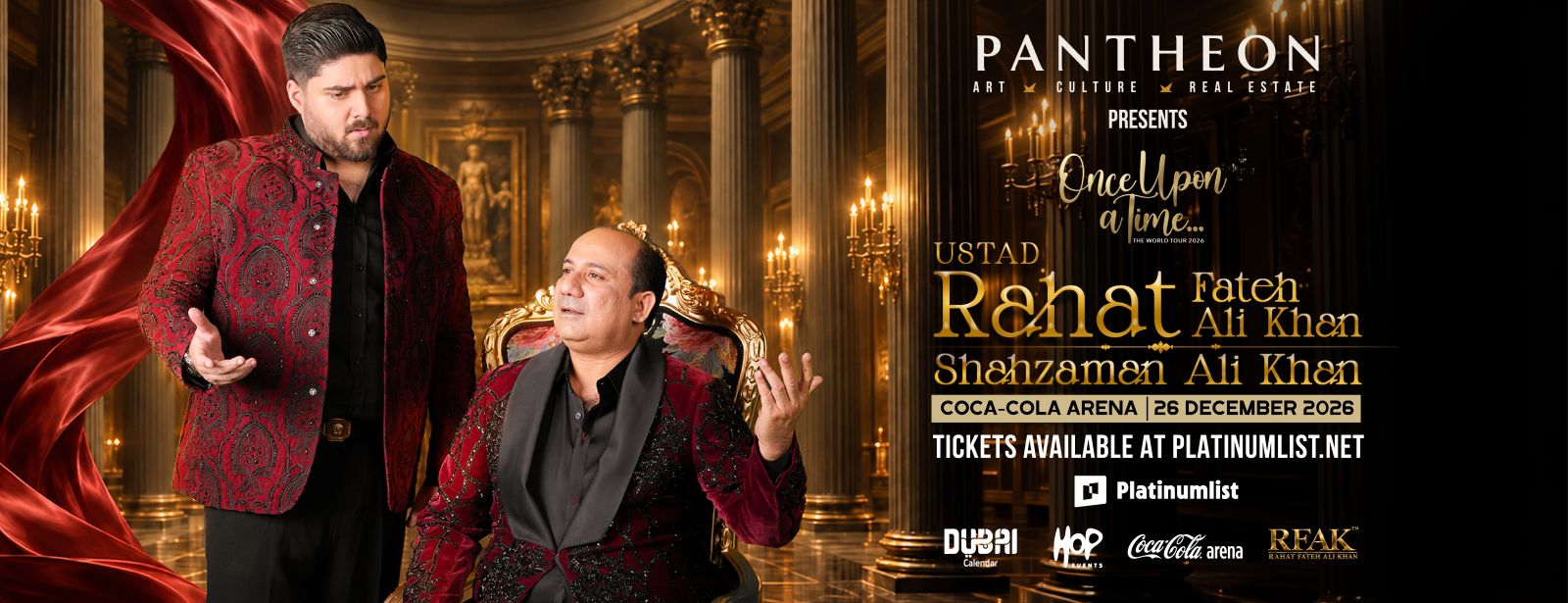 Rahat Fateh Ali Khan & Shah Zaman Ali Khan – Once Upon a Time World Tour
