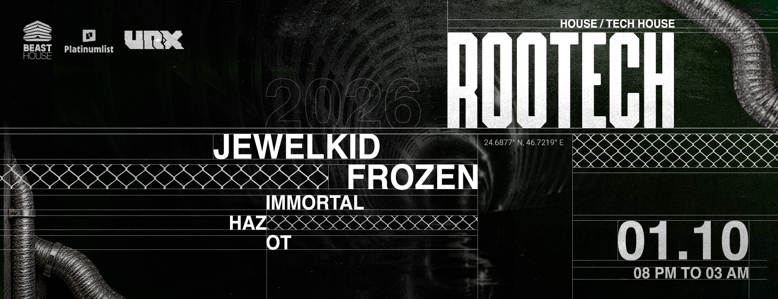 URX Presents Rootech | Jewel Kid in Riyadh